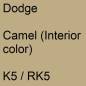 Preview: Dodge, Camel (Interior color), K5 / RK5.